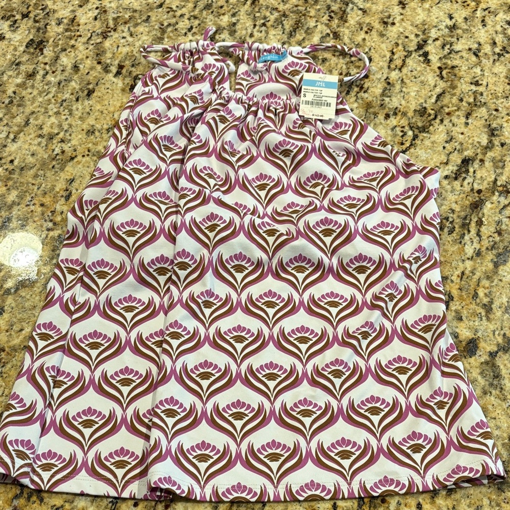 J. McLaughlin Women’s Size Small Maria Halter Top NWT